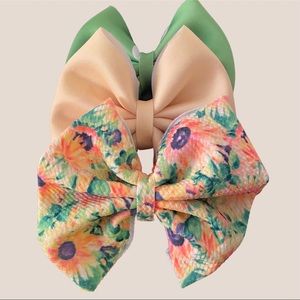 3 hair bow set